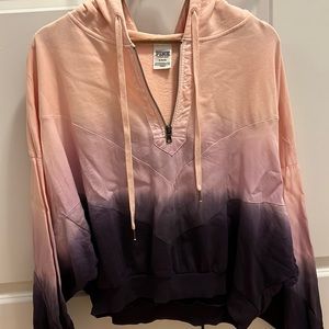 VS PINK Ombre Jacket Half Zip